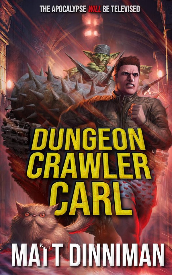 Dungeon Crawler Carl — book one cover